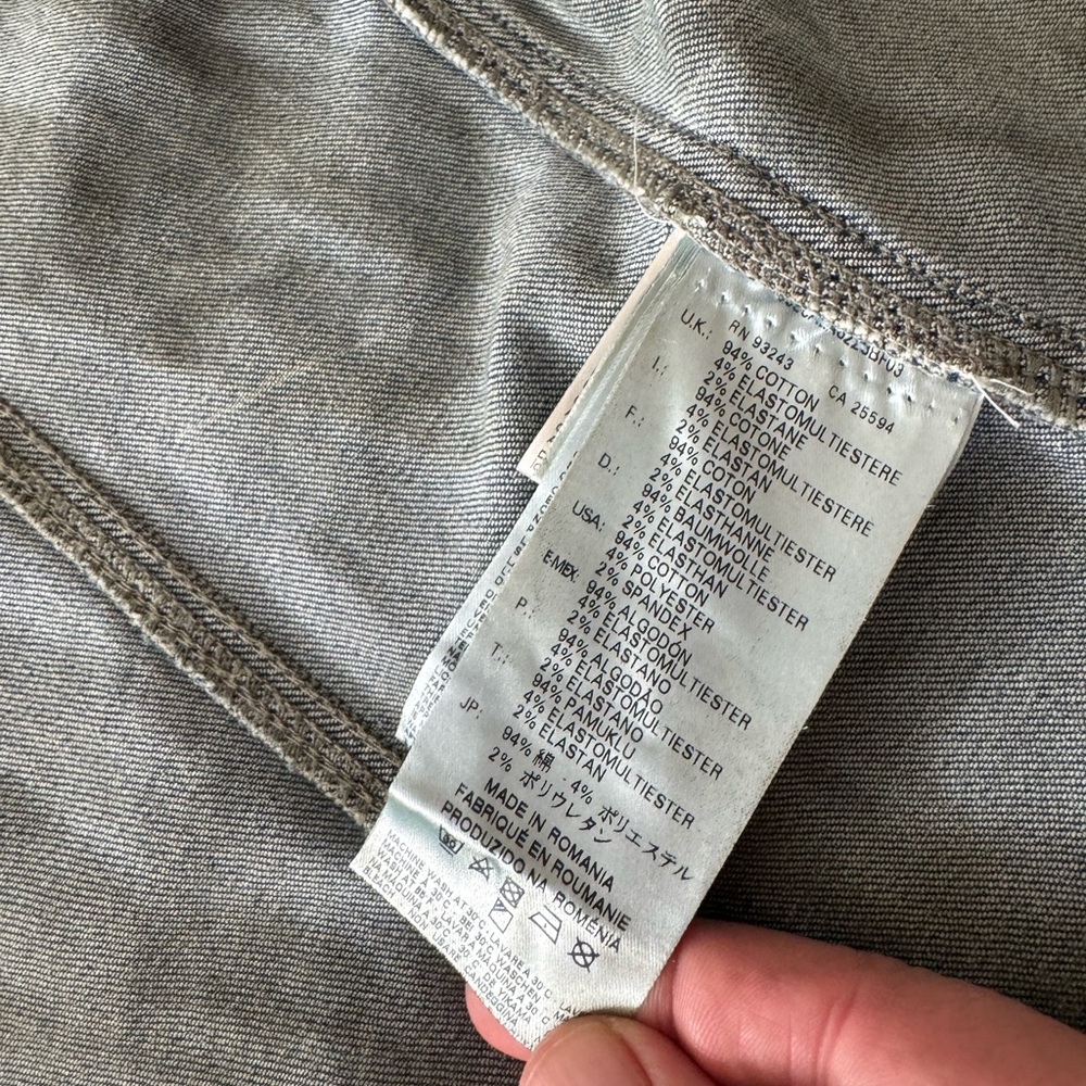 Diesel Men’s Denim Jacket size L - Picture 13 of 16